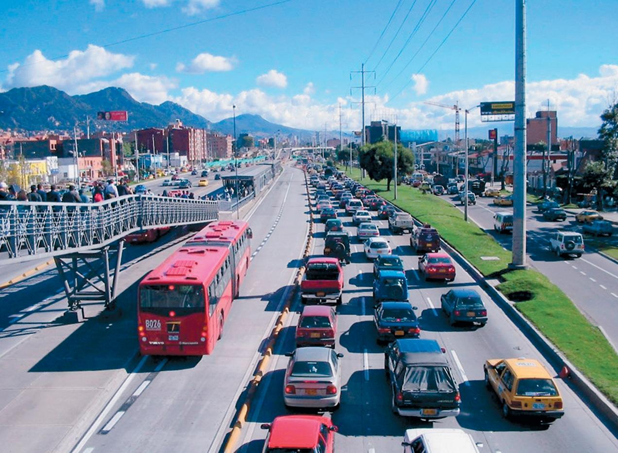 Transmilenio Богота